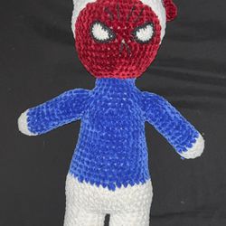 Hello Kitty x Spider-man Crochet Plush