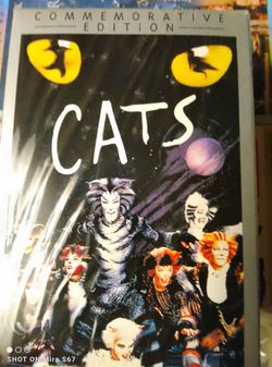 Cat's  make offer.  Commemorative edition, TS Eliot 2 VHS tape