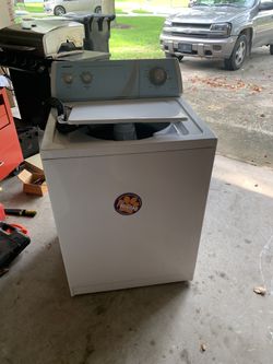 Washer and dryer set