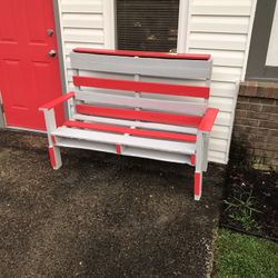 Customize Pallet Bench 