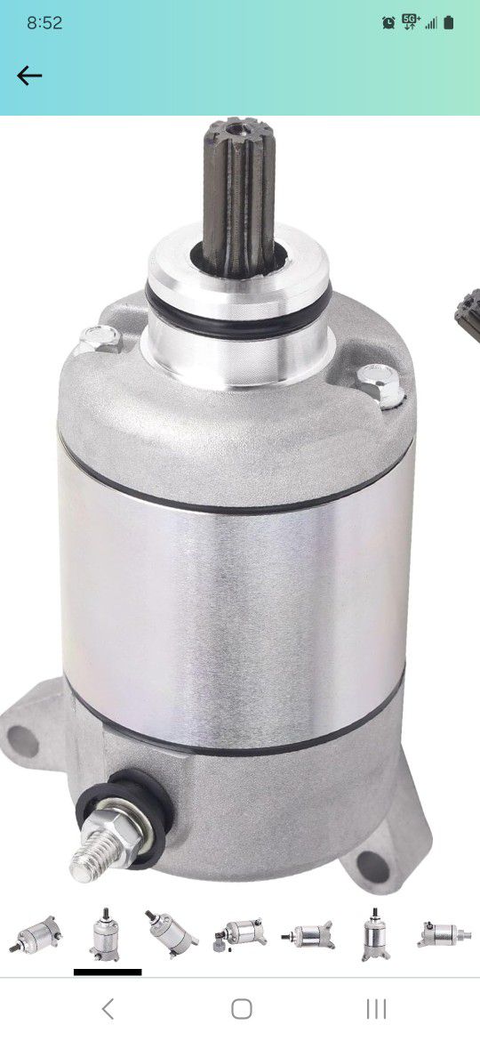 Road Passion 5TG-81890-00-00 5TG-81800-00-00 Starter Motor Compatible with Yamaha YFZ450SE Special Edition 2005-2007/ YFZ450V Bill Balance Edition 200