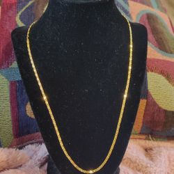 Necklace Chain Gold 18 Kt Plated , $25.00 Each, $40.00 For Two