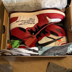 Nike Jordan 1 Off-White Chicago Size 12