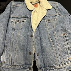 Womens Levi’s Jean Sherpa Jacket