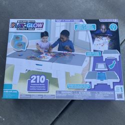 Kids Kraft Glow Lego Table 