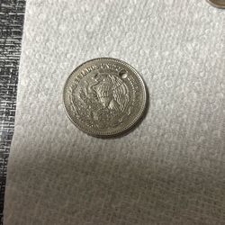 Mexico coin $ 50 pesos (1st serie: Coyolxauhqui)