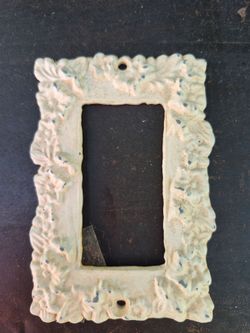 Shabby achi light switch cover