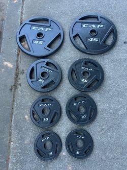 CAP Olympic Weight Plates Set