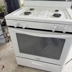 Whirlpool Microwave & Gas Stove