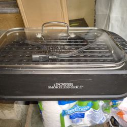 POWER XL SMOKELESS GRILL (PLEASE READ DESCRIPTION) 