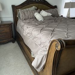 Master Bedroom Sleigh Bed Set