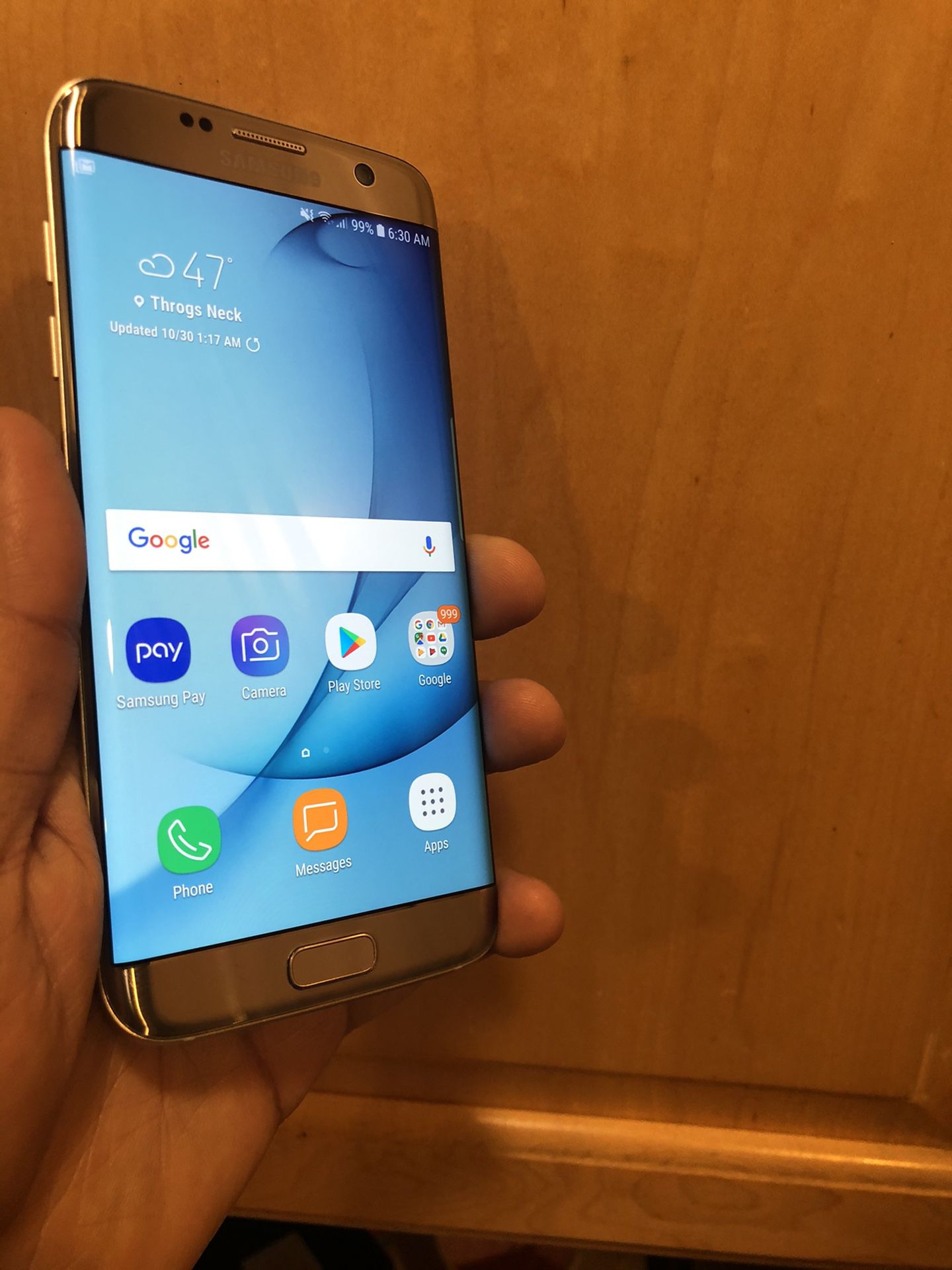Samsung Galaxy S7 Edge Silver Unlocked