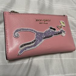 Kate Spade Pink Monkey Wallet 