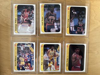 1986 Fleer Basketball Stickers NM/M