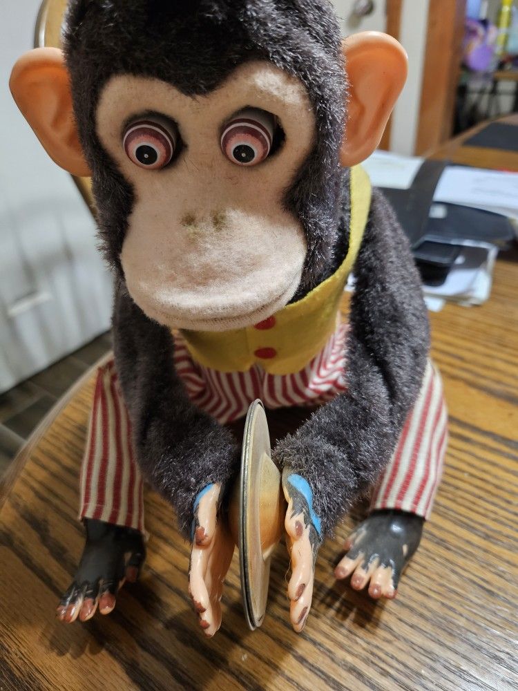 Vintage Jolly Chimp Monkey With Cymbals. for Sale in El Paso, TX OfferUp