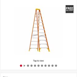 Werner 12 Foot Fiberglass Ladder - Brand New! 