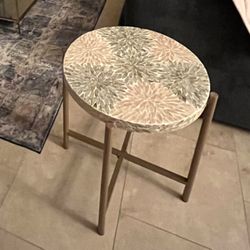 Pier 1 Mosaic Side Table 