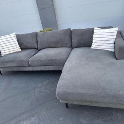 Living spaces Grey Sectional