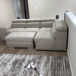 Microfabric Sofa For Sale