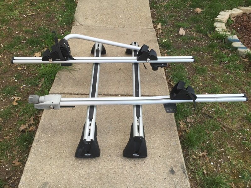 BMW roof rack attachments only bikes