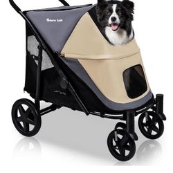 One click Folding Dog Stroller