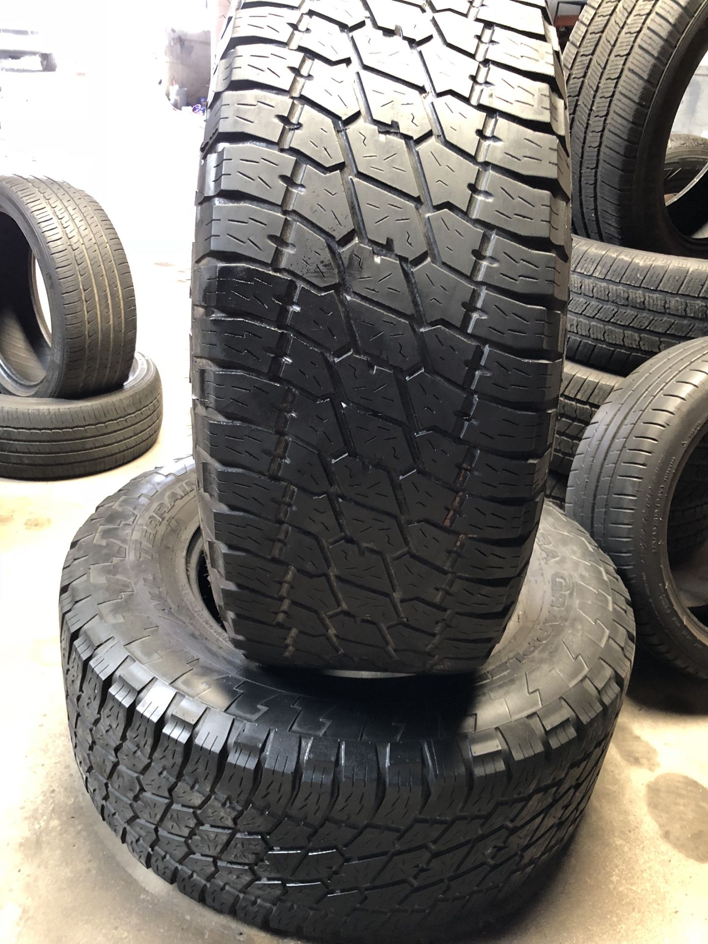355/60/20 NITTO TERRA GRAPPLER ALL TERAIN TIRES