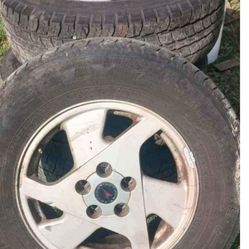 16” Pontiac Aztek Rims with Tires – Set of 4