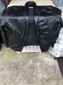Wilson Leather Jacket 3X LT In Great Condition 