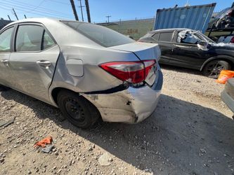 2016 Toyota Corolla Wrecked