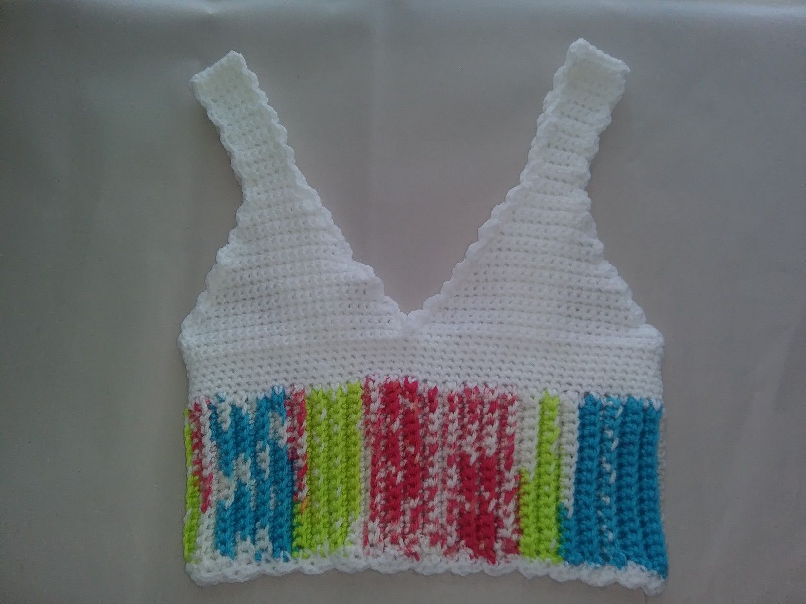 NEW LisaG7 CROCHETED CROP TOP CT105.