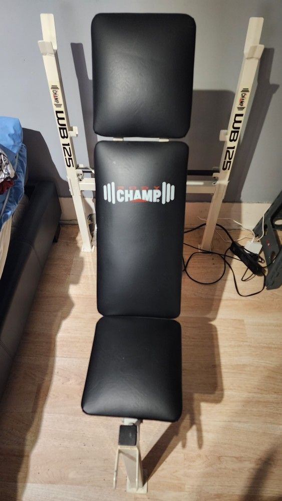 Body Champ WB 125 Weight Bench PLEASE READ Description and CASH