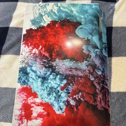 PS5 with the disc and controller