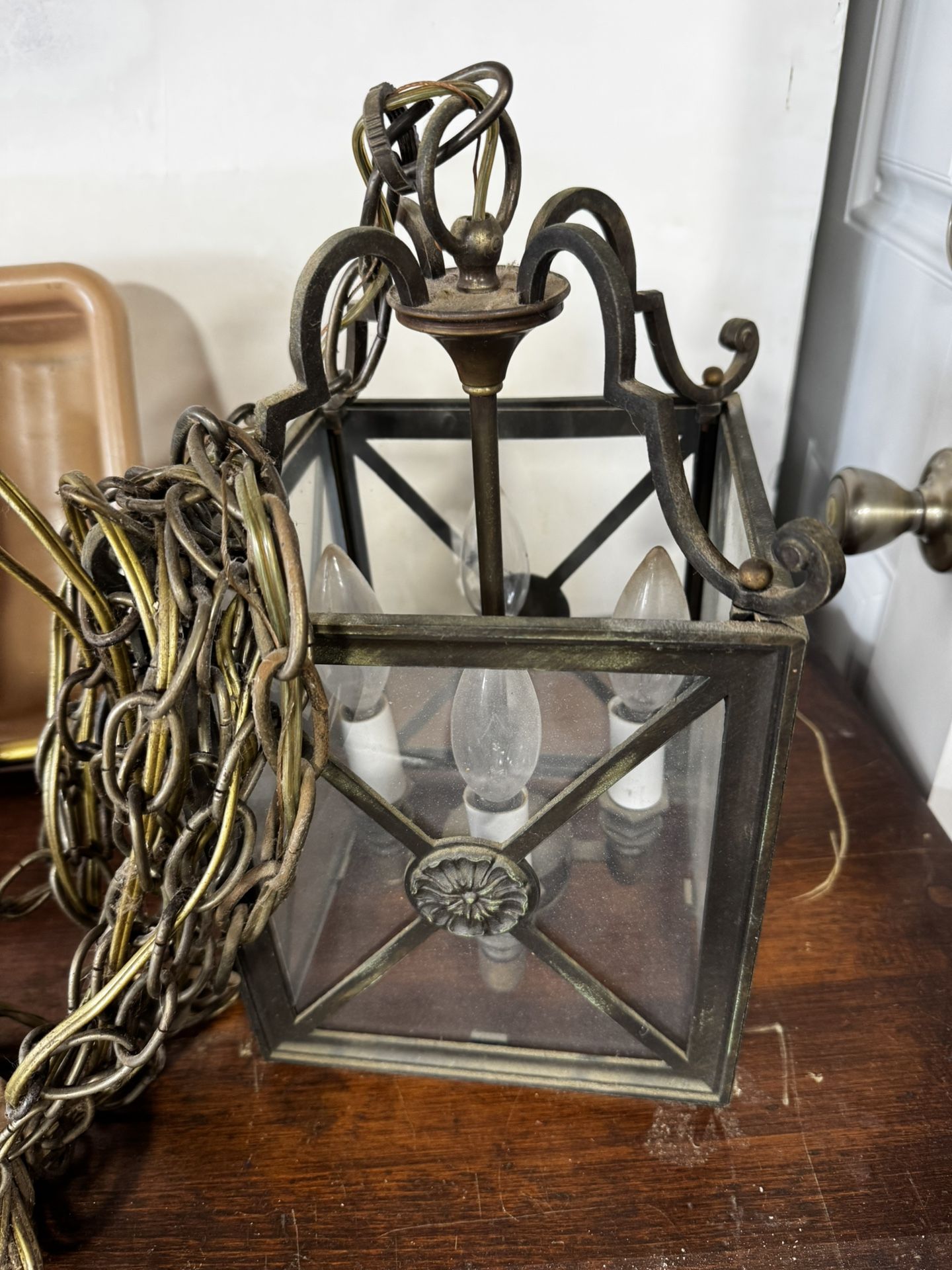 Vintage chandelier like light fixture