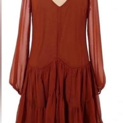 Orange Venus dress sz 12