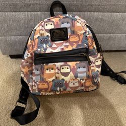 Loungefly Disney Star Wars Ewok Mini Backpack Faux Leather