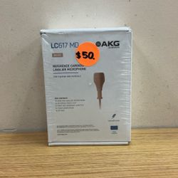AKG LC617 MD BEIGE REFERENCE CARDIOID LAVALIER MICROPHONE FOR THEATER AND MUSICALS  