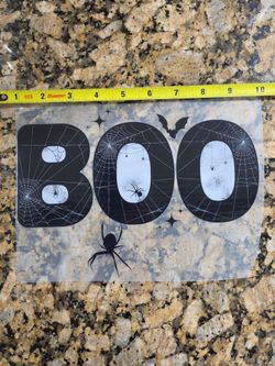 DTF T-shirt/Bag Transfer "Boo"