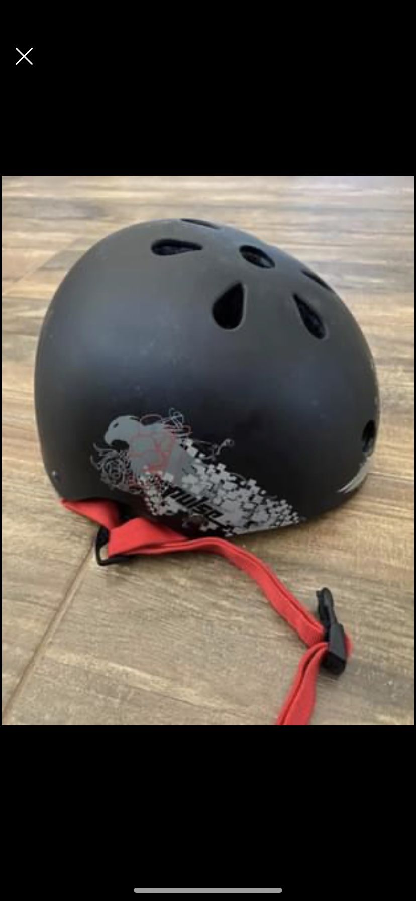 Pulse hard exterior helmet for kids