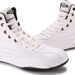 "BRAND NEW" BREATHABLE WRESTLING or BOXING SHOE ..... NON~SLIP ANKLE GUARD ..... SIZE 6.5M ..... JUST $50.00 "CASH APP" or "CASH & CARRY" PLEASE‼️