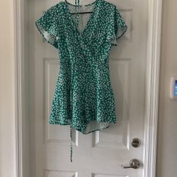 Floral Summer Romper 