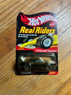 Hot wheels Real Riders ‘70 Plymouth