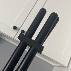 Black Matte Curtain Rods 3