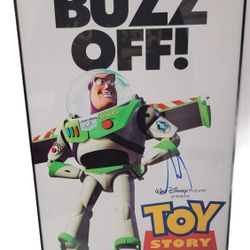 Disney - Toy Story Tim Allen Autograph Poster Framed 11x17
