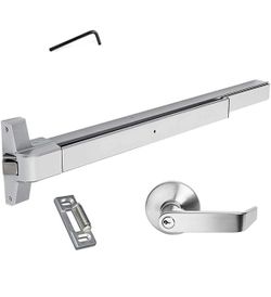 Dynasty Hardware Push Bar Panic Exit Device Aluminum