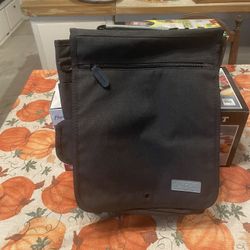 2 Bella Russo 14” Canvas Messenger Bag And Personal Bag