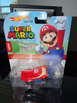 Hot Wheels Character Cars Mario Diecast Car [2021]