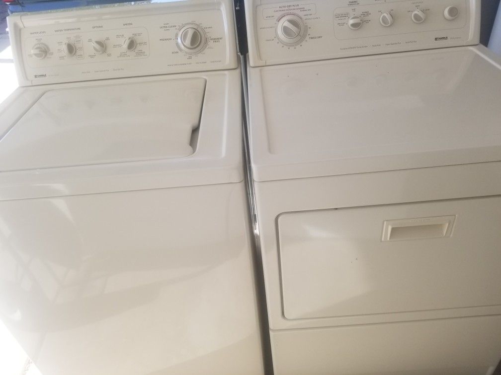 Kenmore washer And Dryer 