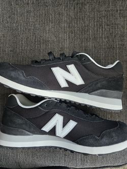 New Balance 515 Men’s Sneakers – Size 10.5 – Black/White