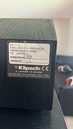 Klipsch speaker