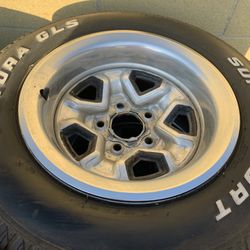 Chevy rims with Futura GLS Super Sport Tires